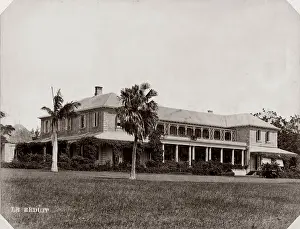 Mauritius: c.1890s Le Reduit - State House, President of Mauritius