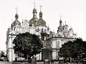 Lavra: c.1890s Russia Kiev Monastery of the Caves