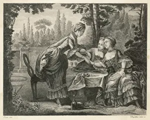 Polonaise: C18TH LADIES DRINKING