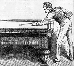 Billiard: C19 BILLIARD PLAYER