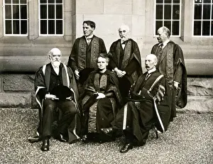 Lorentz: c.1920's - British Association meeting, Marie Curie