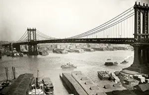 Connecting: c.1920's - Manhattan Bridge, New York