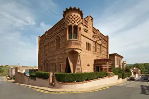 Filigree: Ca l'Espinal, Colonia Guell, Barcelona, Catalonia, Spain
