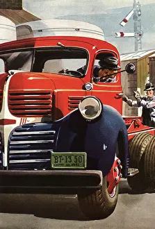 Cues: Cab Backing Up