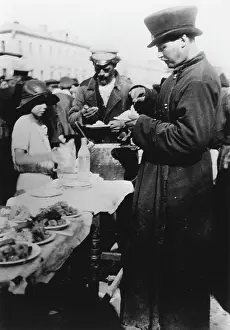 Eatery: Cab Man in Moscow Market