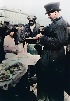 Alexander Meledin: Cab Man in Moscow Market