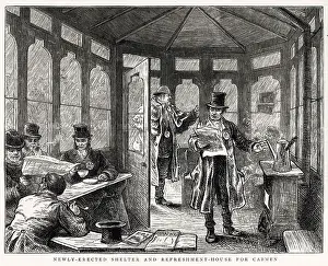 Cabbies: Cab Shelter 1875