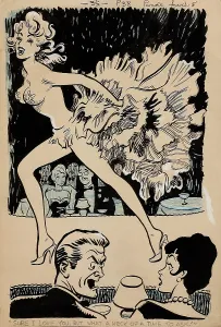 John Noott Galleries: Cabaret woman