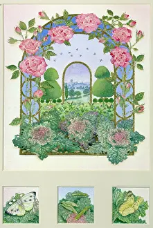 Topiary: Cabbages and Rose Arch