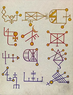 Magical: Cabbalistic Signs and Sigils, 18th Century