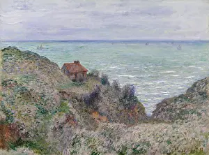 English Channel: Cabin of the Customs Watch, by Claude Monet, 1882