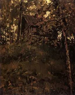 Spreading: Cabin on a Grassy Hill