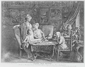 D Un: Cabinet d'un peintre