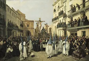 Hagiography: CABRAL BEJARANO, Manuel (1827-1891). Procession
