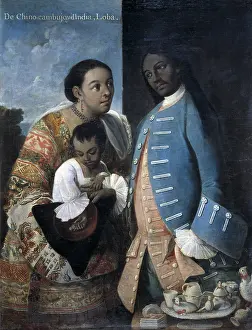 Motherly: CABRERA, Miguel (1695-1768). De Chino-Cambujo