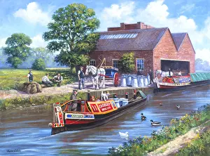 Churns: Cadbury Canal Transport