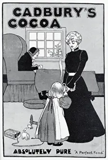 Grandma: Cadbury's Cocoa advertisement, probably by John Hassall