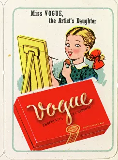 Easel: Cadbury's Happy Families - Miss Vogue