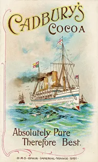 Ophir: CADBURY'S/SHIP ADVERT