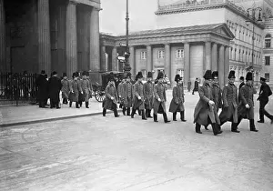 Lichterfelde: Cadets at the Brandenburg Gate, 1910
