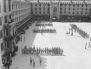 Apprentices: Cadets parade in West Point, 1934