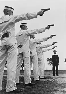 Revolvers: Five cadets at the U.S. Naval Academy, Annapolis, ?