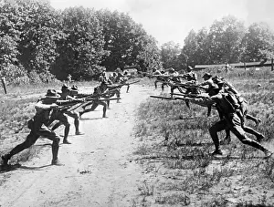 Exercising: Cadets of West Point exercising, 1929