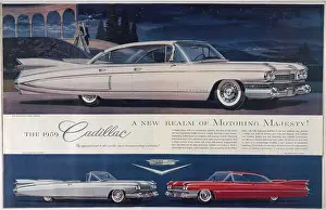 Enchanting: Cadillac car - 1958 advertisement