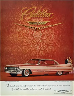 Judged: Cadillac car - 1960 advertisement