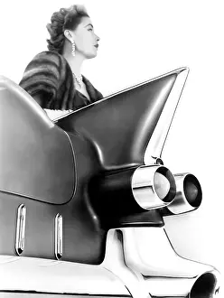 Bumper: Cadillac Fin, 1950's. ?