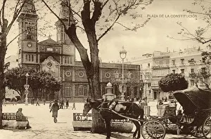 Constitucion: Cadiz - Plaza de la Constitucion - Spain