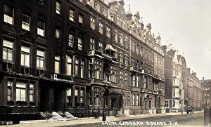 Balconies: Cadogan Square, Knightsbridge, London