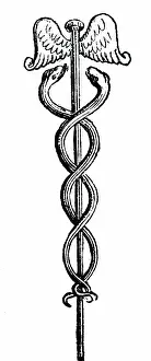 Blackie: Caduceus. From the Imperial Dictionary, Blackie