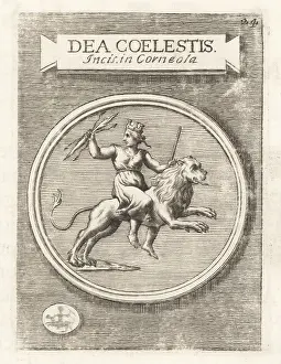 Thunderbolts: Caelestis Afrorum Dea riding a lion