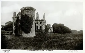 Moated: Caerlaverock Castle, Dumfries, Scotland