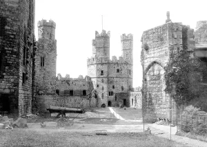Caernarfon: Caernarfon, the Castle 1890
