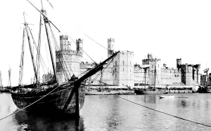 Caernarfon: Caernarfon, the Castle 1891
