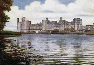 Caernarfon: Caernarfon Castle, North Wales
