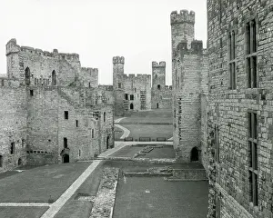 Caernarfon: Caernarfon Castle, North Wales