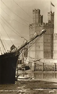 Caernarfon: Caernarfon Castle, Wales