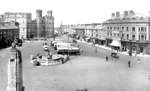 Caernarfon: Caernarfon, the Square 1933