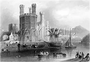 C1835: CAERNARVON CASTLE C1835