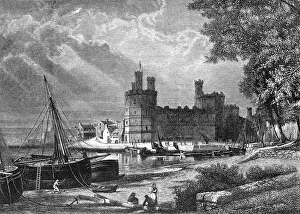 Caernarvon: CAERNARVON CASTLE/WALES