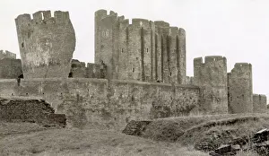 Caerphilly: Caerphilly Castle, Caerphilly, South Wales