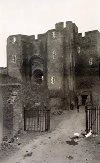 Caerphilly: Caerphilly Castle, Caerphilly, South Wales