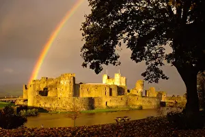 Caerphilly: Caerphilly Castle, Caerphilly, South Wales