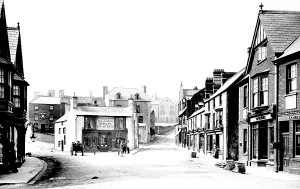 Caerphilly: Caerphilly, Castle Street 1899