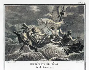 Behaves: CAESAR IN A STORM AT SEA