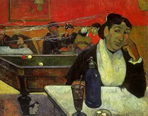 Leans: Cafe at Arles, by Gauguin