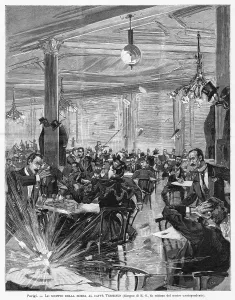 Shrapnel: CAFE BOMBED, ITALY 1894